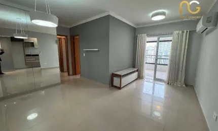 Apartamento com 2 dormitórios à venda, 72 m² por R$ 650.000,00 - Vila Guilhermina - Praia Grande/SP