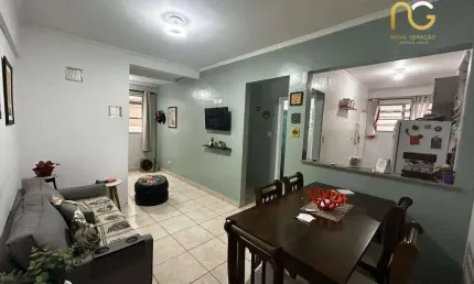 Apartamento à venda no térreo - caiçara - praia grande