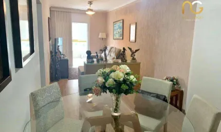 Apartamento com 3 dormitórios à venda, 114 m² por r$ 665.000,00 - tupi - praia grande/sp