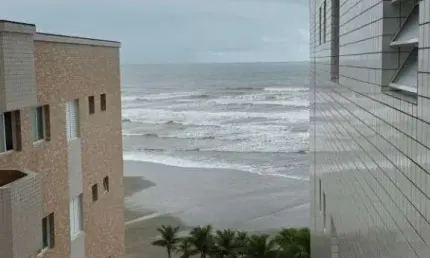 Apartamento com 1 dormitório à venda, 46 m² por r$ 399.000 - vilamar - praia grande/sp