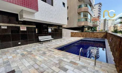 Apartamento com 2 dormitórios à venda, 80 m² por r$ 422.000,00 - tupi - praia grande/sp