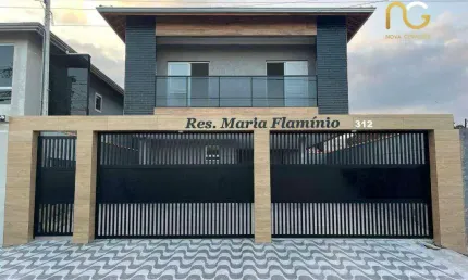 Sobrado com 2 dormitórios à venda, 57 m² por r$ 329.000,00 - tupi - praia grande/sp