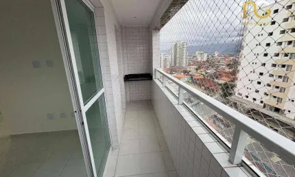 Apartamento com 2 dormitórios à venda, 57 m² por r$ 430.000,00 - mirim - praia grande/sp