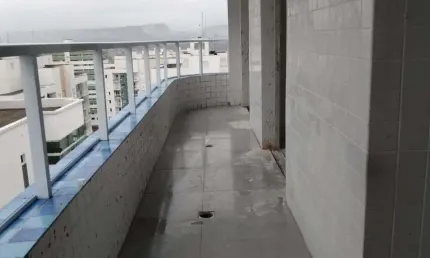 Apartamento novo - 02 dormitorios 01 suite - bairro ocian/praia grande-sp