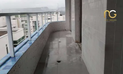 Apartamento novo - 02 dormitorios 01 suite - bairro ocian/praia grande-sp