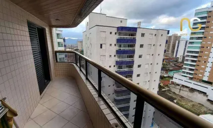 Apartamento com 2 dormitórios à venda, 72 m² por r$ 410.000,00 - aviação - praia grande/sp