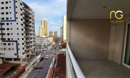 Apartamento com 2 dormitórios à venda, 80 m² por r$ 425.000,00 - tupi - praia grande/sp