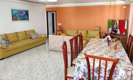 Cobertura com 4 dormitórios à venda, 195 m² por R$ 850.000,00 - Tupi - Praia Grande/SP