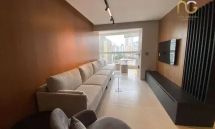 Apartamento Novo 3 dormitórios à venda, 109 m² - Vila Guilhermina - Praia Grande/SP