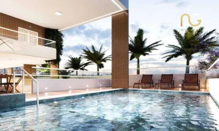 Apartamento à venda, 72 m² por r$ 599.052,47 - vila guilhermina - praia grande/sp