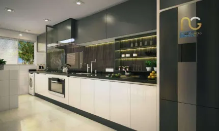 Apartamento à venda, 73 m² por r$ 633.785,50 - vila guilhermina - praia grande/sp
