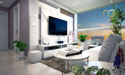 Apartamento à venda, 70 m² por R$ 602.820,00 - Vila Guilhermina - Praia Grande/SP