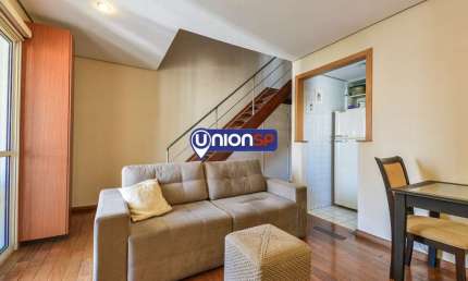 Apartamento Duplex com 2 dormitórios à venda, 66 m² por R$ 950.000,00 - Moema - São Paulo/SP