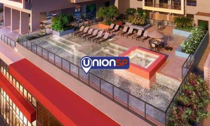 Apartamento com 1 dormitório à venda, 24 m² por R$ 390.000,00 - Brooklin - São Paulo/SP