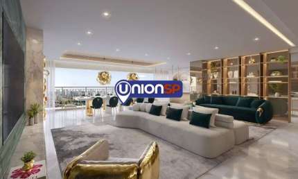 Apartamento com 4 quartos à venda na Avenida Roque Petroni Júnior, Brooklin, São Paulo