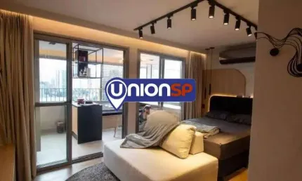 Apartamento com 1 dormitório à venda, 37 m² por r$ 798.000,00 - brooklin - são paulo/sp
