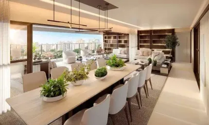 Apartamento com 4 quartos à venda na Rua André Ampére, Brooklin, São Paulo
