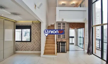 Apartamento duplex com 3 suítes à venda, 184 m² por r$ 1.200.000,00 - vila andrade- são paulo/sp