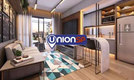 Apartamento com 1 dormitório à venda, 50 m² por R$ 965.368,60 - Brooklin - São Paulo/SP