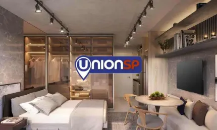 Studio com 1 dormitório à venda, 24 m² por r$ 432.000,00 - campo belo - são paulo/sp