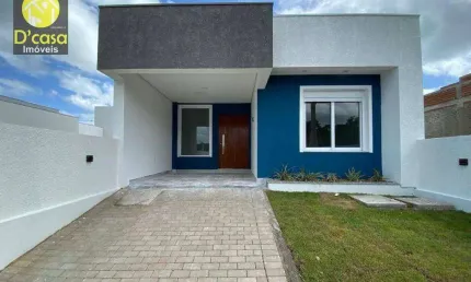Excelente casa com 3 dormitórios, sendo uma suíte à venda, 95 m² por R$ 549.000 - Reserva Bela Vista - Gravataí/RS
