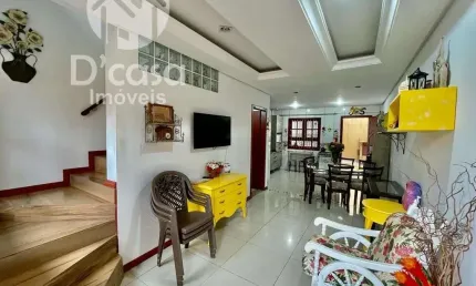 Excelente sobrado com 2 dormitórios à venda, 93 m² por r$ 350.000 - ibiza - gravataí/rs
