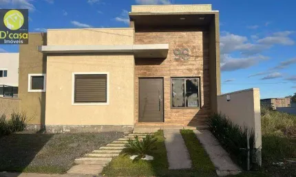 Excelente casa com 3 dormitórios à venda, 94 m² por R$ 589.000 - Villagio Palermo - Gravataí/RS