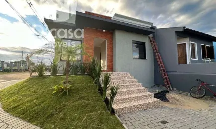 Excelente casa com 2 dormitórios à venda, 65 m² por r$ 383.000 - morada do vale 1 - gravataí/rs