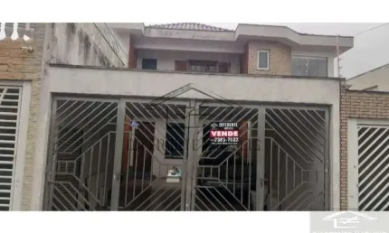 SOBRADO 3 SUITES, 2 SALAS, EDICULA, VAGA 3 CARROS NO TATUAPE AREIÃO