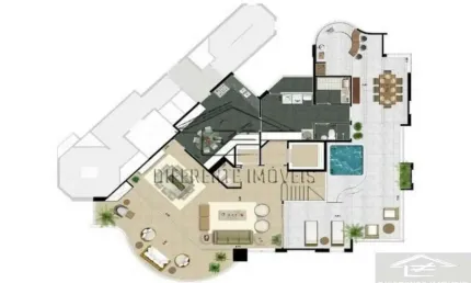 Apartamento 4 suítes-6 vagas- 333m2 - jd analia franco!!