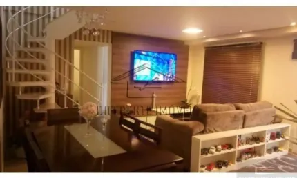 COBERTURA  LINDA 3 DORMS-3 WC-2 VAGAS- 146 m² NO TATUAPÉ !!