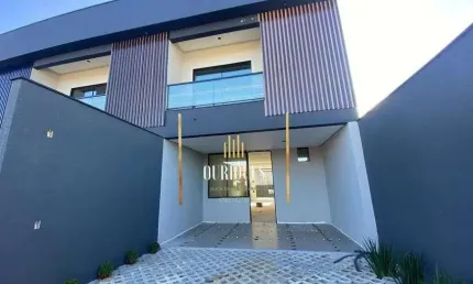 Geminado no Iririú com 3 quartos, 119 m² com 2 vagas , pronto pra morar
