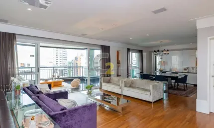 APARTAMENTO - MOEMA - 4 DORMITORIOS - 4 SUÍTES - 5 VAGAS DE GARAGEM - 301m²