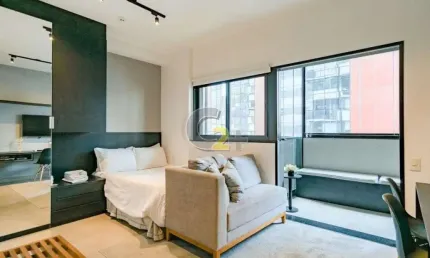 Apartamento studio - venda -  pinheiros - 1 dormitório - sem vaga -32m²