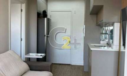 APARTAMENTO STUDIO MOBILIADO - VENDA - SANTA CECÍLIA - 1 DORMITÓRIO - SEM VAGA