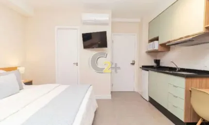 APARTAMENTO STUDIO - VENDA - 1 DORMITÓRIO - SEM VAGA - 24,90 M²