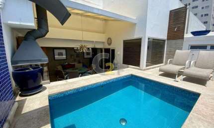 Cobertura Duplex a venda  no Bairro  Higienopolis,  1 quarto 1 vaga