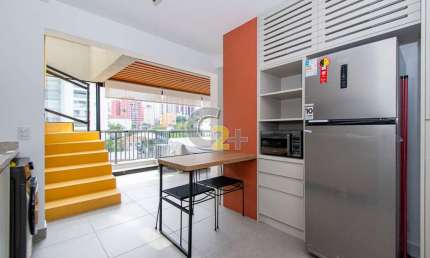 COBERTURA DUPLEX - VENDA - VILA MADALENA - 1 DORMITÓRIO - SEM VAGA