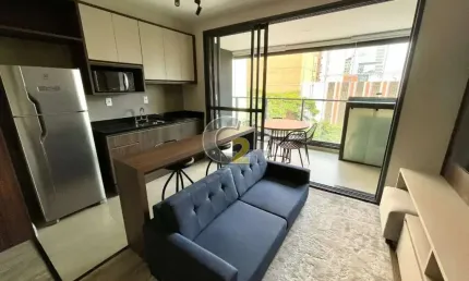 Apartamento á venda no campo belo com 46m², 1 suíte e 1 vaga