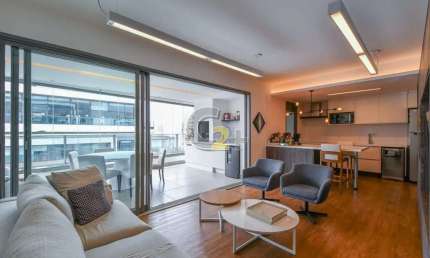 Apartamento à venda no Brooklin com 2 suites e 3 vagas