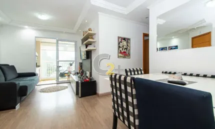 Apartamento à venda na vila romana com 3 quartos, sendo 1 suíte e 2 vagas