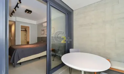 Apartamento à venda em moema com 1 quarto, sem vaga