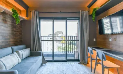 Apartamento estúdio à venda em moema com 1 quarto, sem vaga