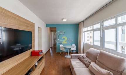 Apartamento á venda em  Moema, 2 quartos, 1 vaga de garagem