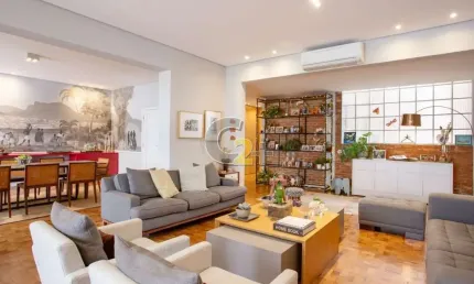 Apartamento a venda em higienópolis com 3 quartos, 1 suíte e 2 vagas