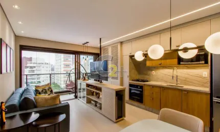 Apartamento à venda na Vila Madalena com 2 suites e 1 vaga