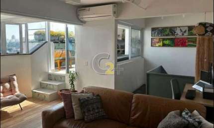 Cobertura à venda em Pinheiros com 1 suite e 1 vaga