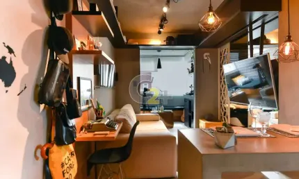Apartamento à venda na Consolação com 1 suíte e 1 vaga