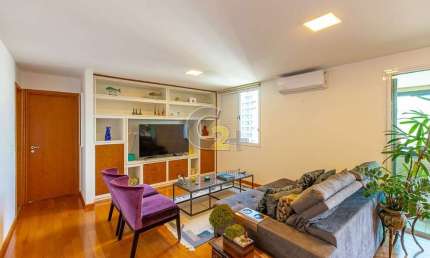 Apartamento à venda no Brooklin Paulista, 125m², 3 dormitórios, 1 suíte, 3 vagas