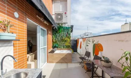 Cobertura Duplex na Bela Vista - 2 quartos, 2 suítes , 2 vagas de garagem